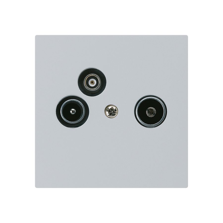 Antennendose R/TV-Daten kallysto A 2GHz 14db hellgrau