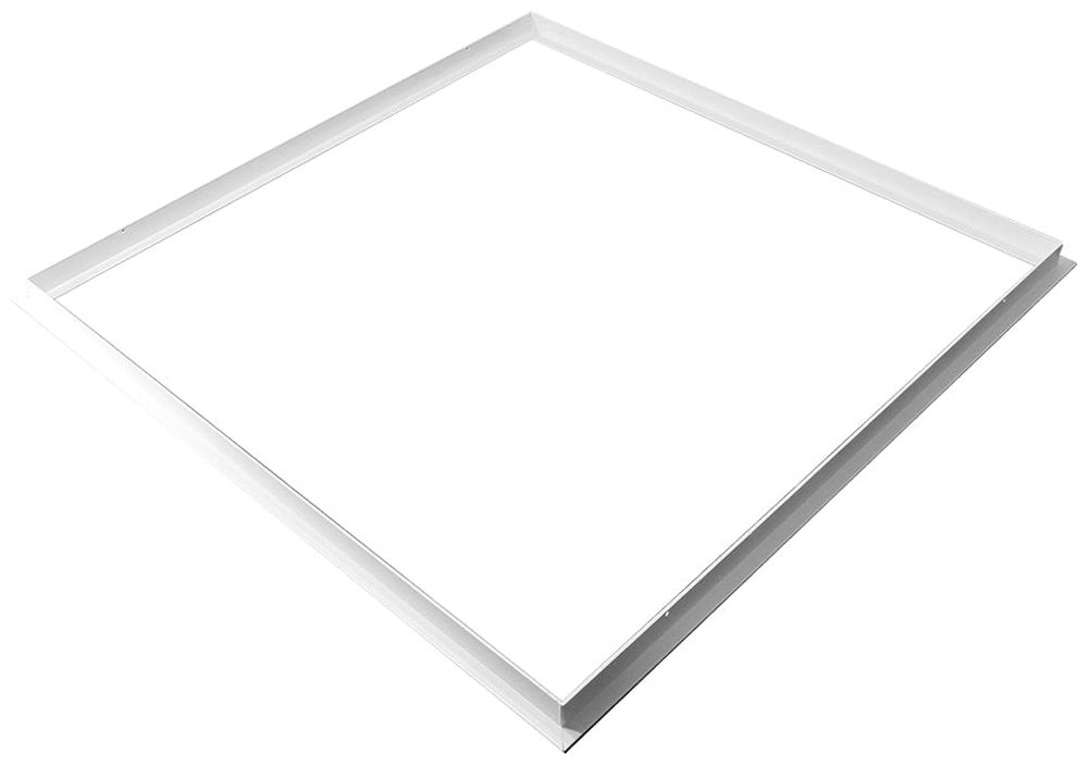 Einbaurahmen DOTLUX Aluminium 652×652×24mm weiss