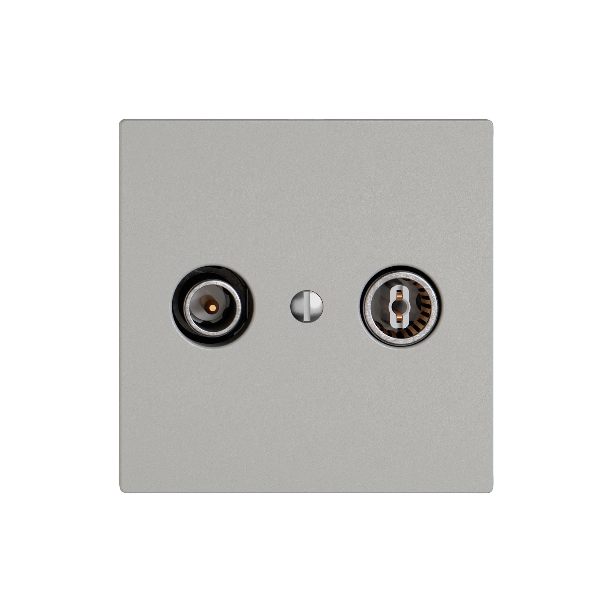 Prise antenne TV-R EDIZIO.liv SNAPFIX® prise de passage 4dB grc