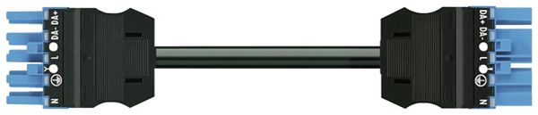 Cavo di connessione MIDI 5×1.5mm² 16A 400V 1m cod.I presa/spina blu Cca