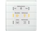 Appareil de contrôle KNX ENC MDT BE-GT20W.02 6t/6a écran verre blanc