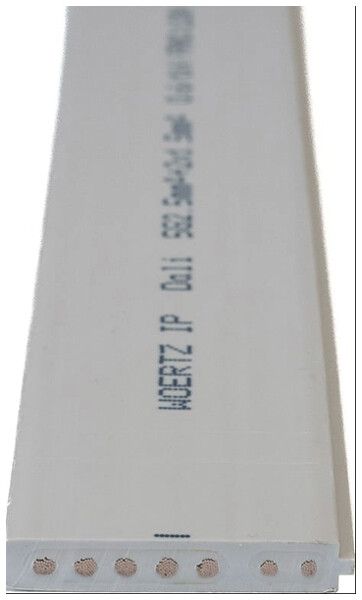 Câble plat Woertz DALI IP 5×2.5+2×1.5mm² sans halogène gris B2ca