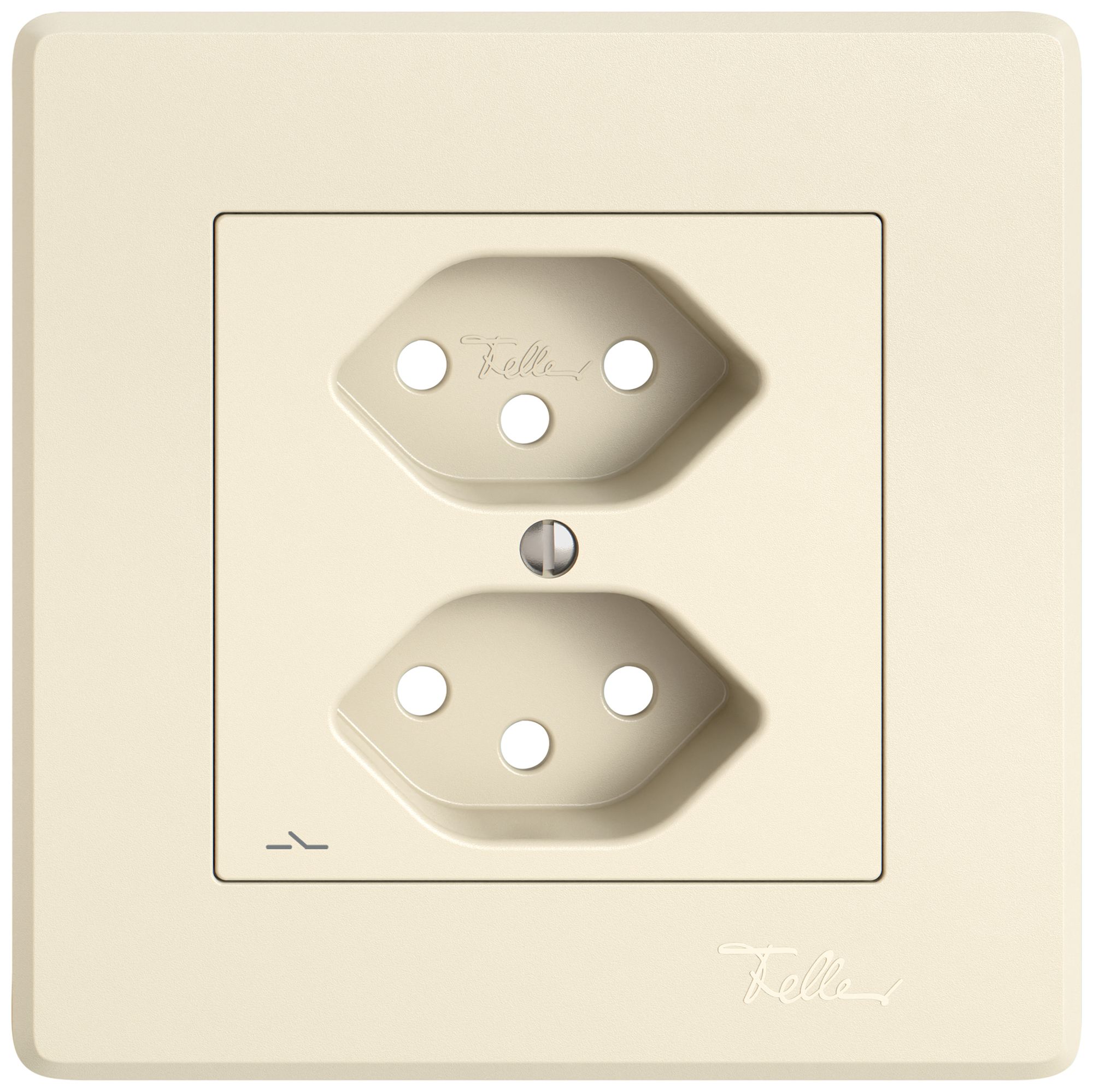 UP-Montageset EDIZIO.liv SNAPFIX® für 2×T13 getrennt cr