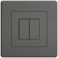 UP-Bedienaufsatz zu Druckschalter EDIZIO.liv Wiser SNAPFIX® 2K WLAN 2T dgu