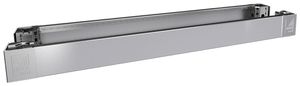 Copertura zoccolo Rittal VX 8620.053 1200×100×24mm ant/post acciaio affinato 2pz