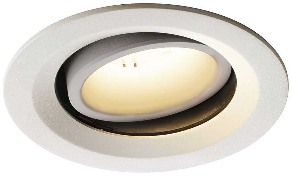 LED-Downlight SLV NUMINOS MOVE M 17.5W 1600lm 3000K 40° DIM Ø135×81mm ws/ws