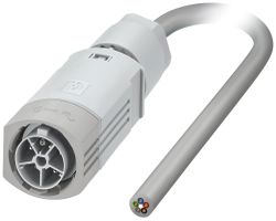 Verbindungskabel PX IPD PL 5P 2.5mm² 450V 16A 1000mm lgu Stecker-frei