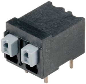 Borne à circuit imprimé WM LSF-SMT 5 2L 90° fiche à souder 3.5mm PUSH IN Tube