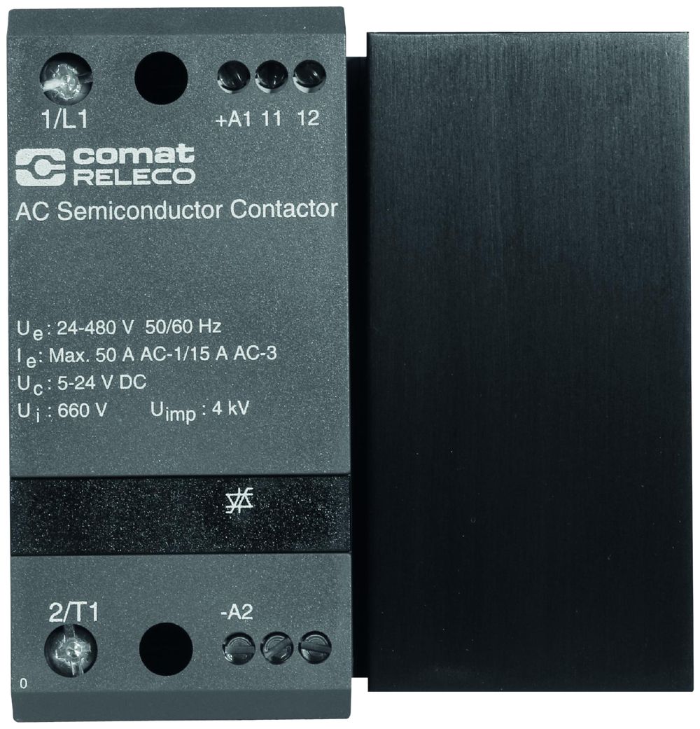 Halbleiterschütz ComatReleco CC1L450, 5…24VDC, max. 50A/24…480VAC