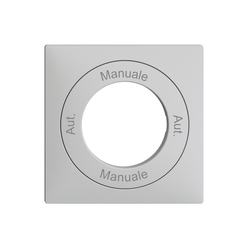 Kit front. Aut.-Manuale-Aut.- Manuale EDIZIOdue 60×60mm gris clair