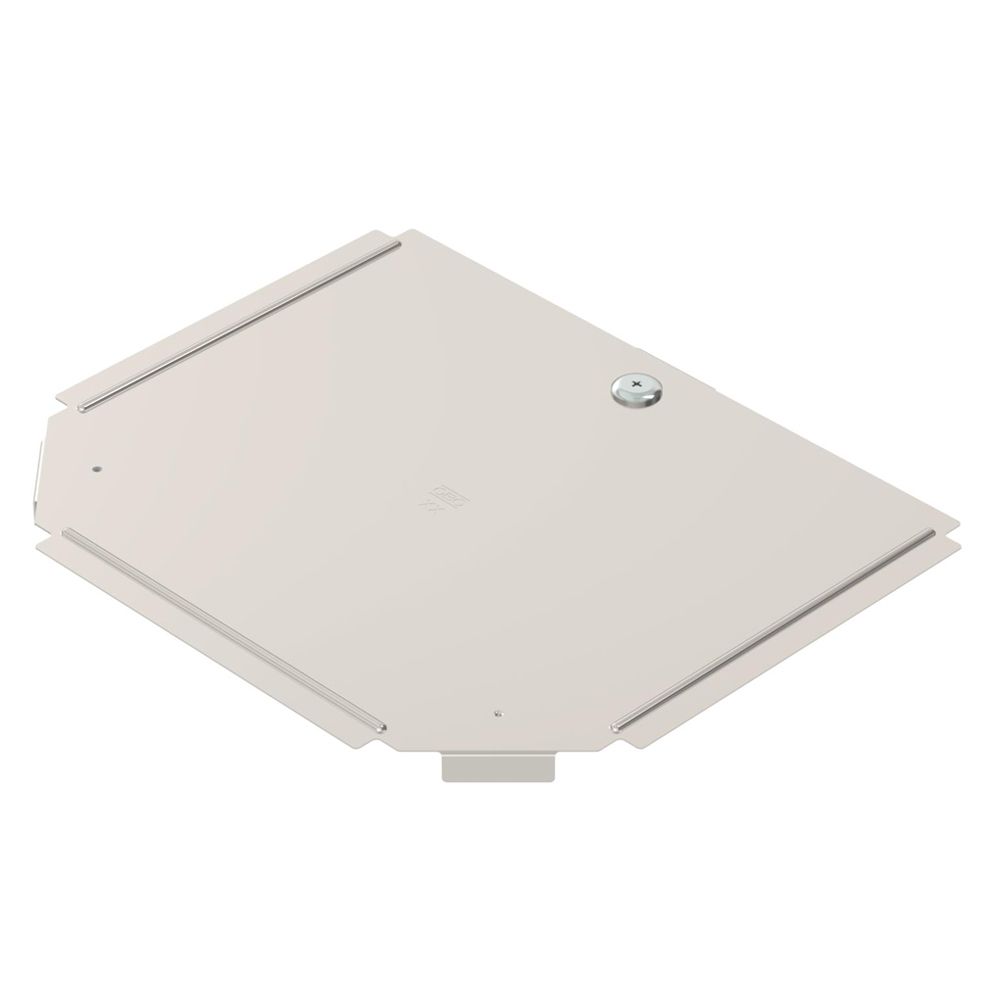 Deckel BET RTD zu T-Stück 200mm Edelstahl A2 blank