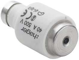 D-Sicherung DIII 40A 500V gG mit Kennmelder