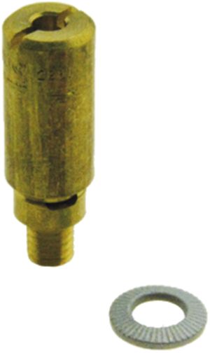 Borne de terre joignable Woertz 6mm² raccordement à vis 1×1 mont.direct p=36mm