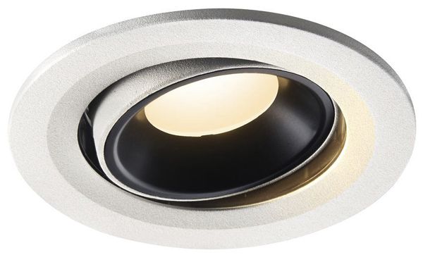 EB-LED-Downlight SLV NUMINOS MOVE S, 8.6W 250mA 690lm 3000K 20° ws/sz