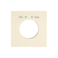 Kit di montaggio EDIZIO.liv SNAPFIX® pulsante girevole c.chi.Ein → ← Aus cr