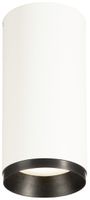 Plafonnier LED SLV NUMINOS M PHASE 20W 2120lm 4000K 36° Ø85×185mm blanc