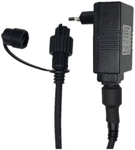 Transformateur électronique System 24, 20.4VA, 1.5m câble, jusqu'à 1500 LED