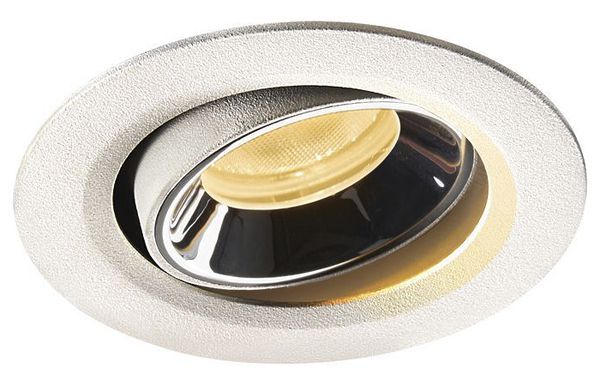 EB-LED-Downlight SLV NUMINOS MOVE XS, 7W 200mA 670lm 2700K 55° ws/chr