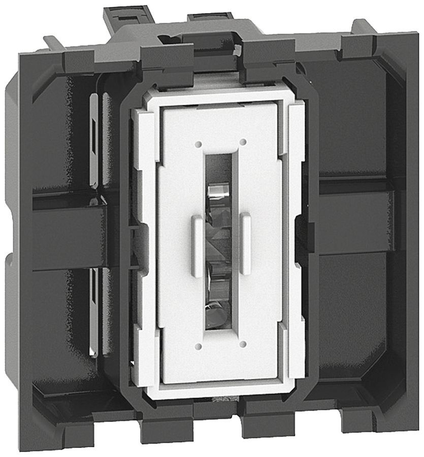 Schalter Living Now Sch 0 2 Module mit Steckklemmen beleuchtbar 10AX