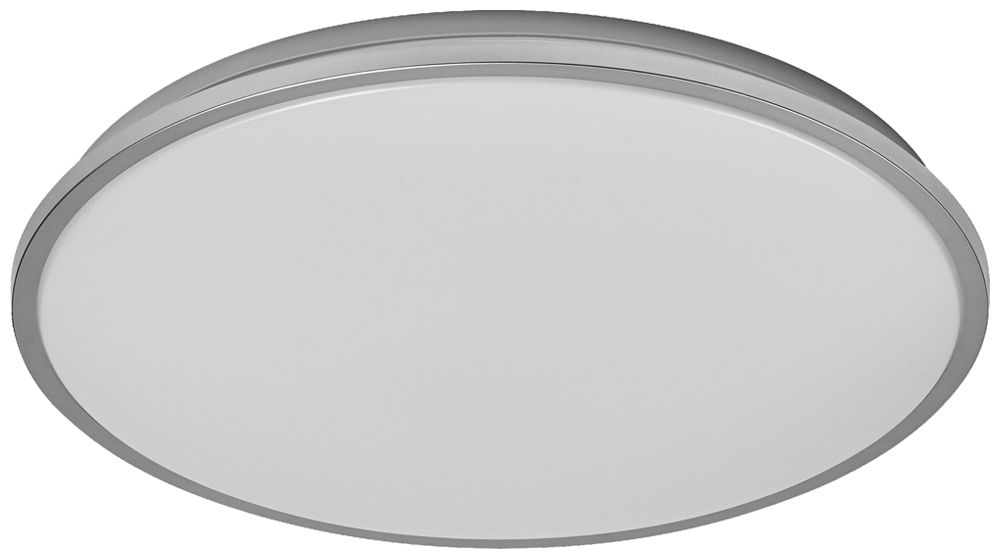 LED-Deckenleuchte LEDVANCE ORBIS DUBLIN 36W 2800lm 3000K Ø487mm Silber