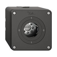 NAPU-Drehschalter NEVO, 0/1L, ohne Zylinder, KS, 0-1-0-1, schwarz