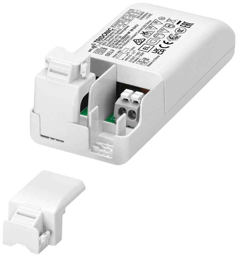 Alimentation LED Tridonic LC NFC EXC3 0…20W 7…44V 100…1050mA VAR 120×51×29mm