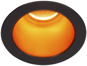 EB-LED-Deckenleuchte SLV HORN MAGNA DL 7.7W 400lm 3000K 25° EB-Ø68mm sz/go