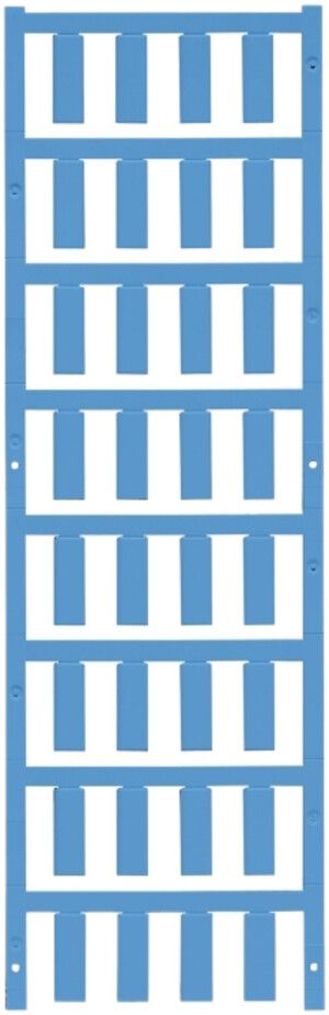 Marqueur de conducteur WM MultiCard VT SF p.Ø4.8…7.4mm 21×7.4mm PA66 bleu
