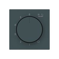 UP-Frontset kallysto Thermostat 16A 60×60×5mm anthrazit IP20