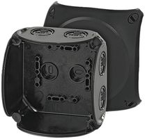 AP-Abzweigdose Hensel KF B 4mm² ohne Klemmen schwarz