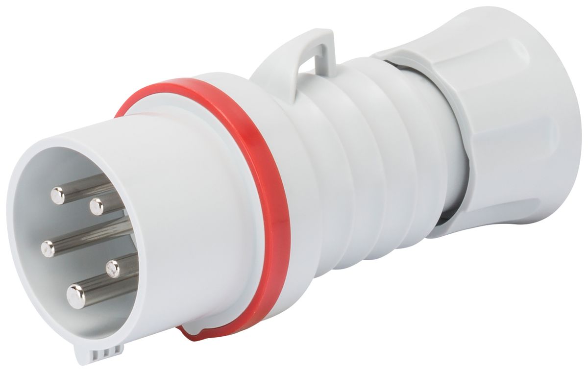 Stecker CEE Gewiss 309 HP 4P 16A 380…415V rt 6h IP44 Schraube