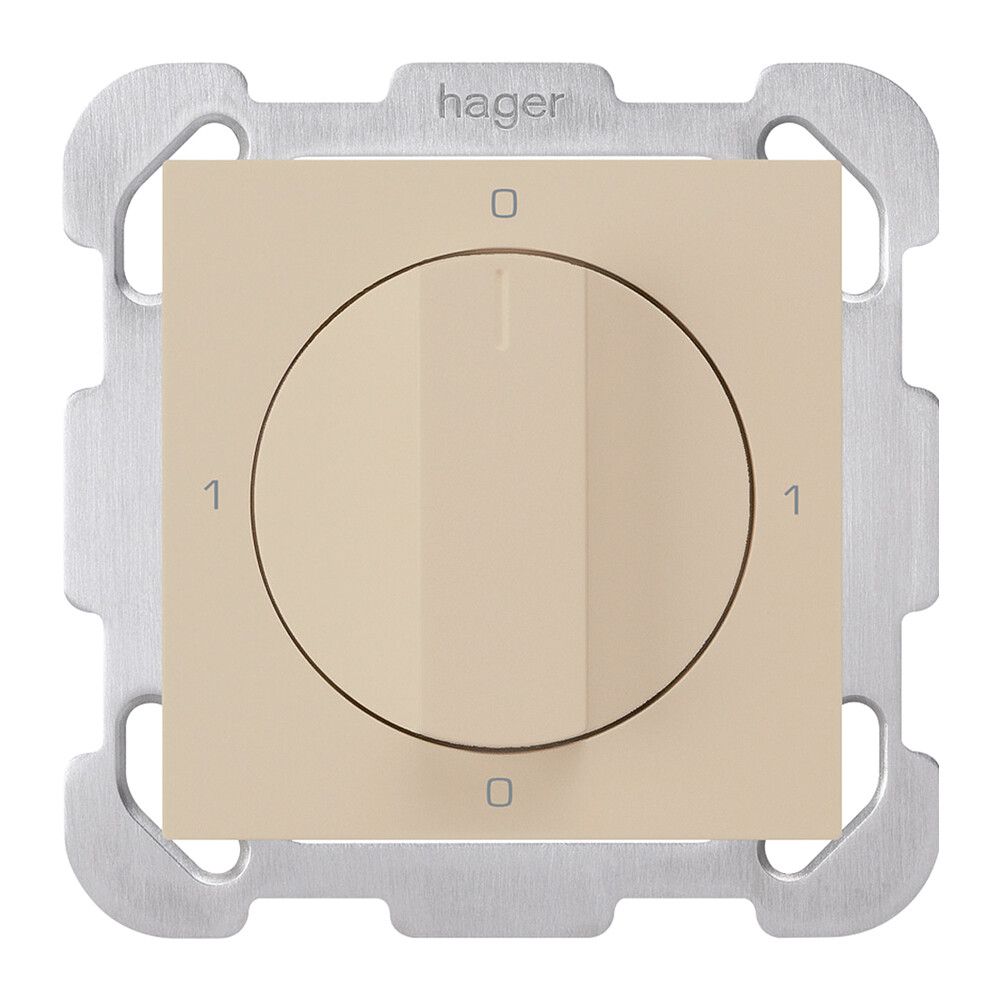 Interruttore rotativo INC kallysto 0/1L beige con manopola