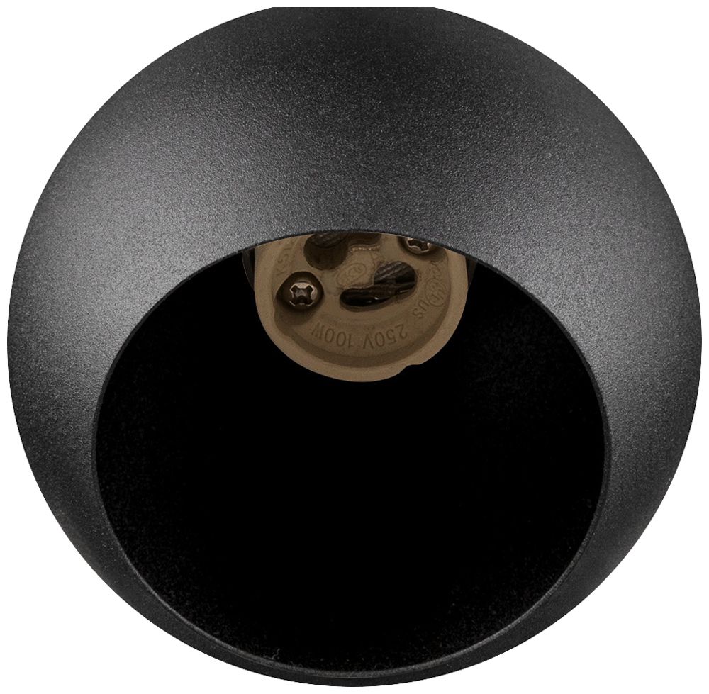 Spot SLV LIGHT EYE 90 GU10 1×6W REG AD1PH Ø89mm nero