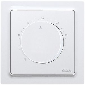 Termostato ambiente RF AP Eltako FTR55HB, a batteria, bianco lucido