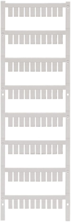 Marqueur d'appareil Weidmüller MultiCard ESG enfichable 10×5mm PA66 blanc