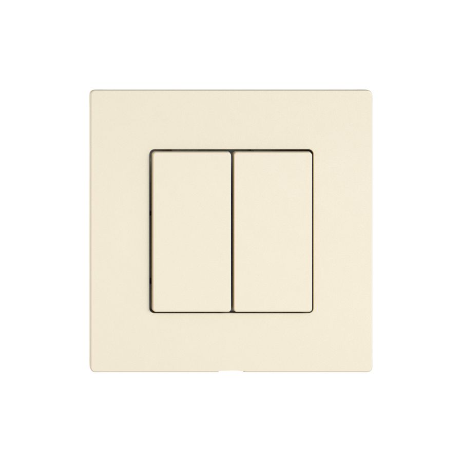 Comando per interruttore EDIZIO.liv Wiser SNAPFIX® 2C 2T cr