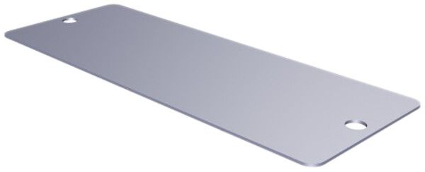 Marqueur d'appareil Weidmüller MetalliCard CC-M 27×70mm acier fin