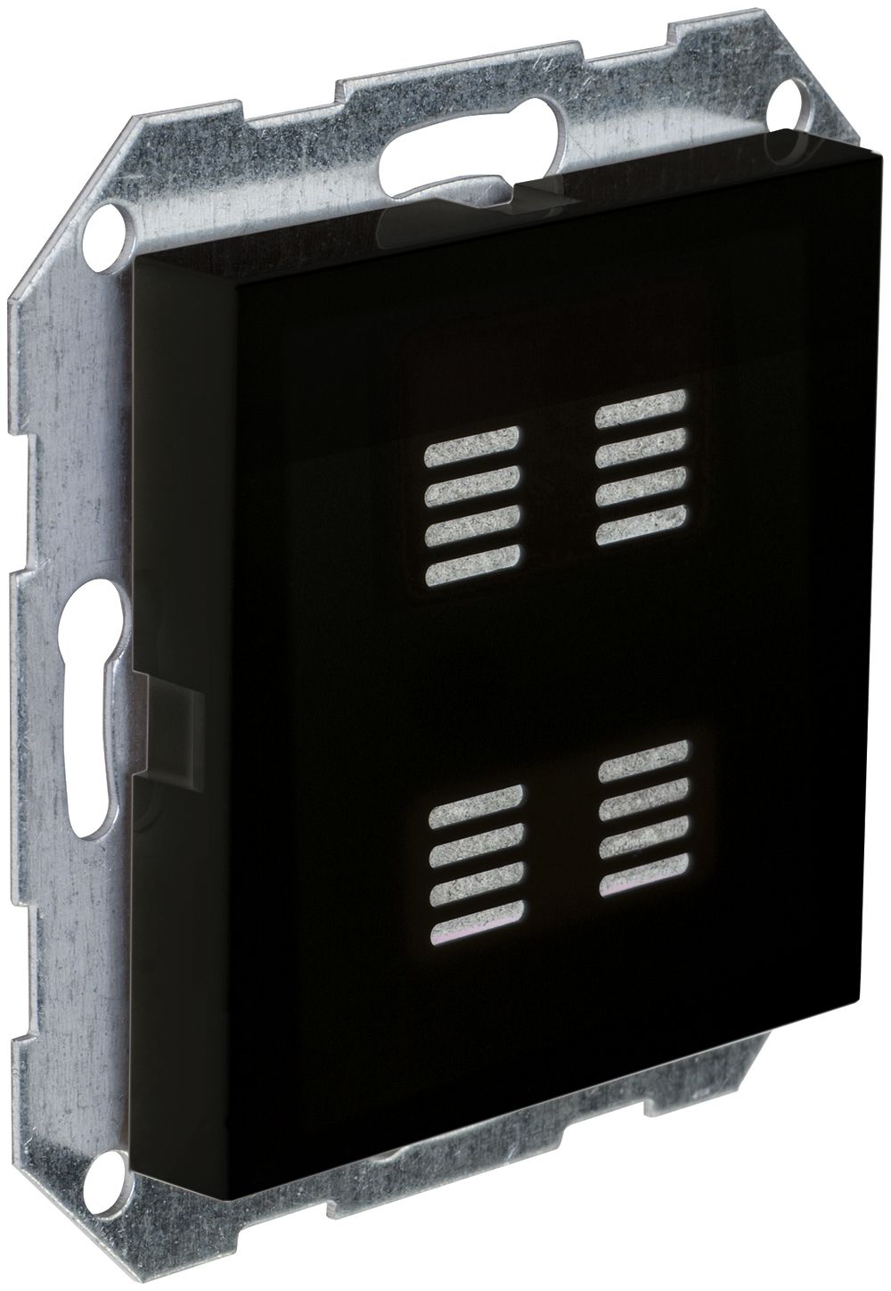 Sensore di CO2/umidità/temperatura INS per u::Lux Switch, 55×55mm, nero