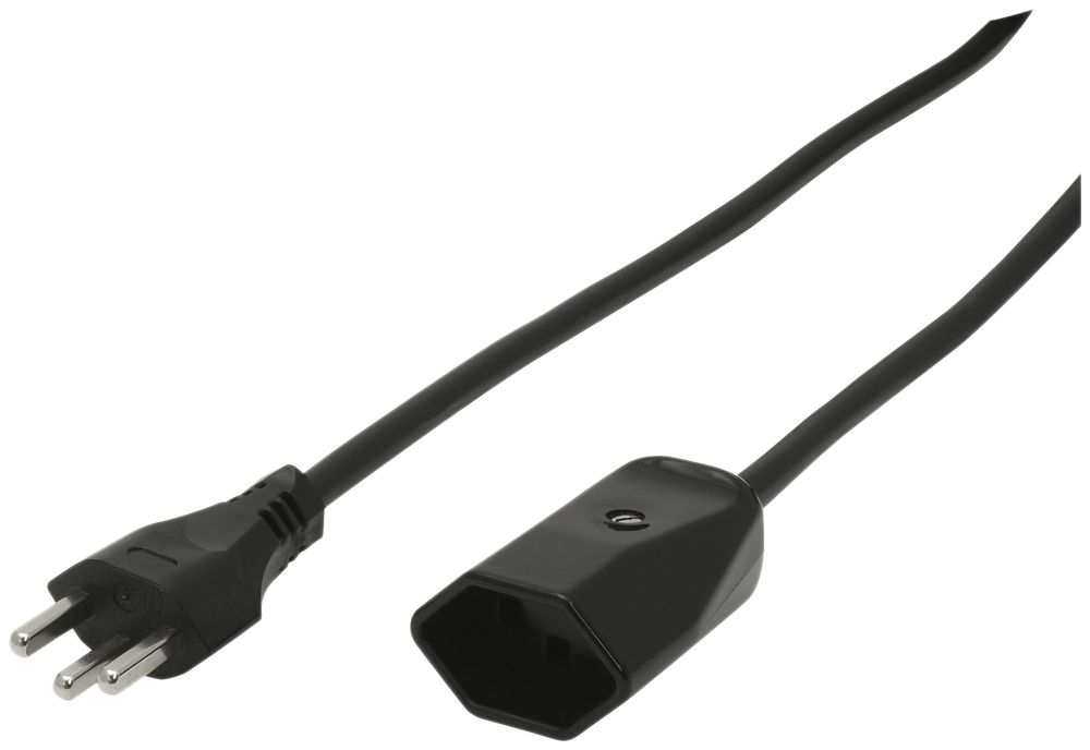 Rallonge Td T23/T23 3m 3×1.5mm² noir