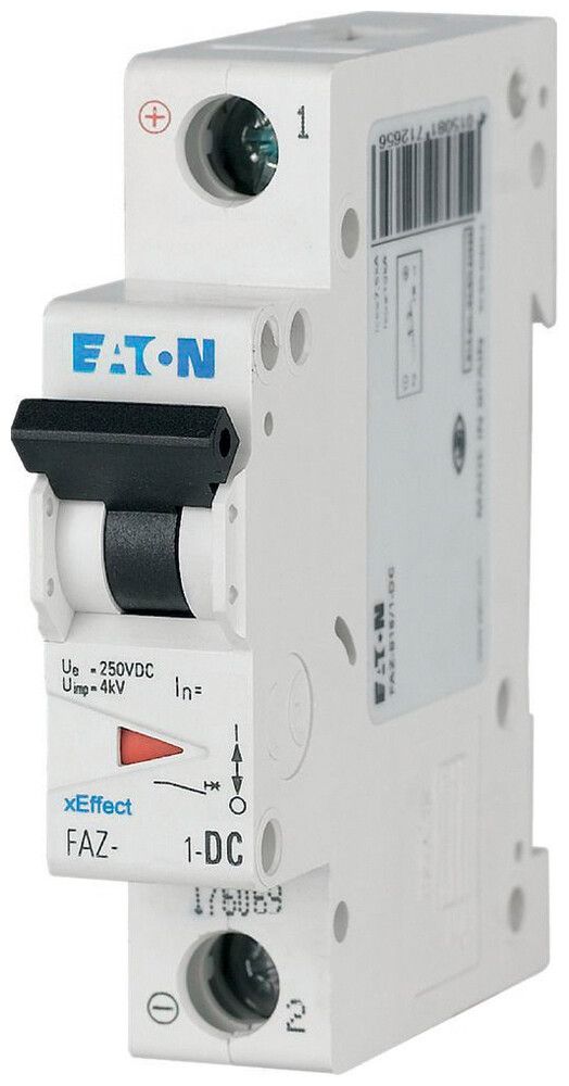 Leitungsschutzschalter Eaton FAZ-C10/1-DC 1P 250V C 10A 1TE