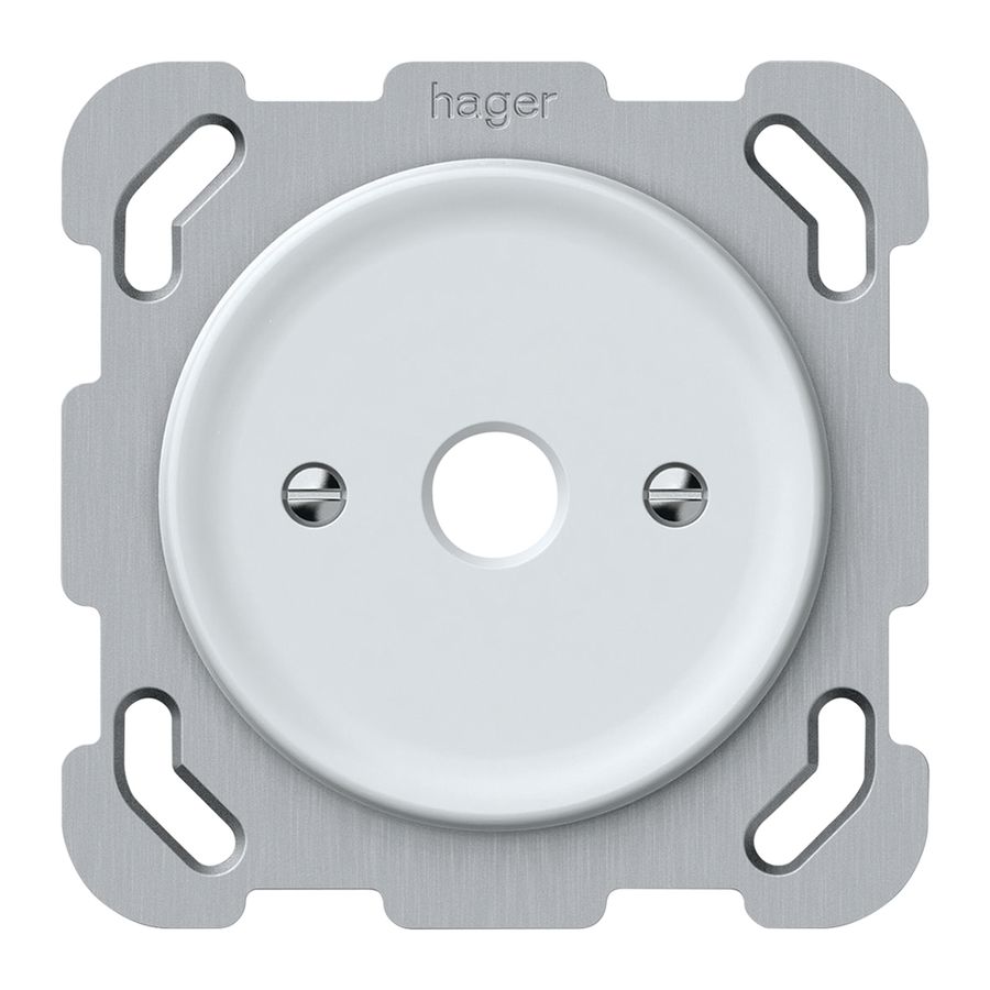 UP-Abzweigdose origin Bohrung Ø 11mm 77×77mm weiss