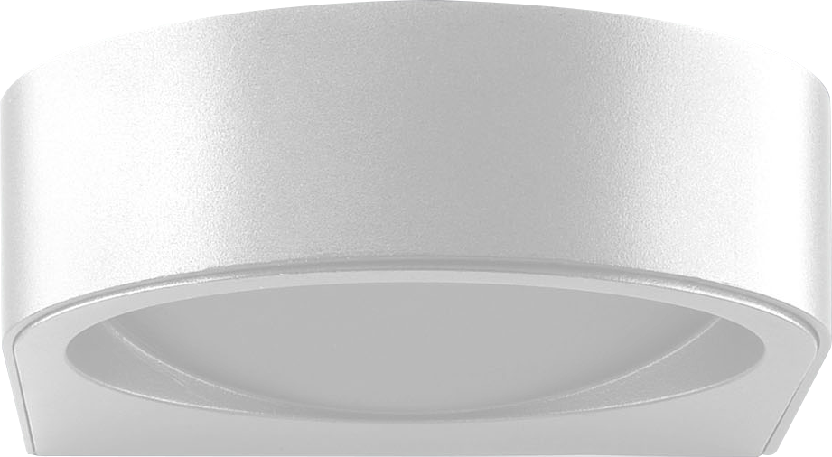 LED-Wandanbau-/Pollerleuchte WPL rund 11W, 3000K, IP65, ws, 150 x 175 x 45mm