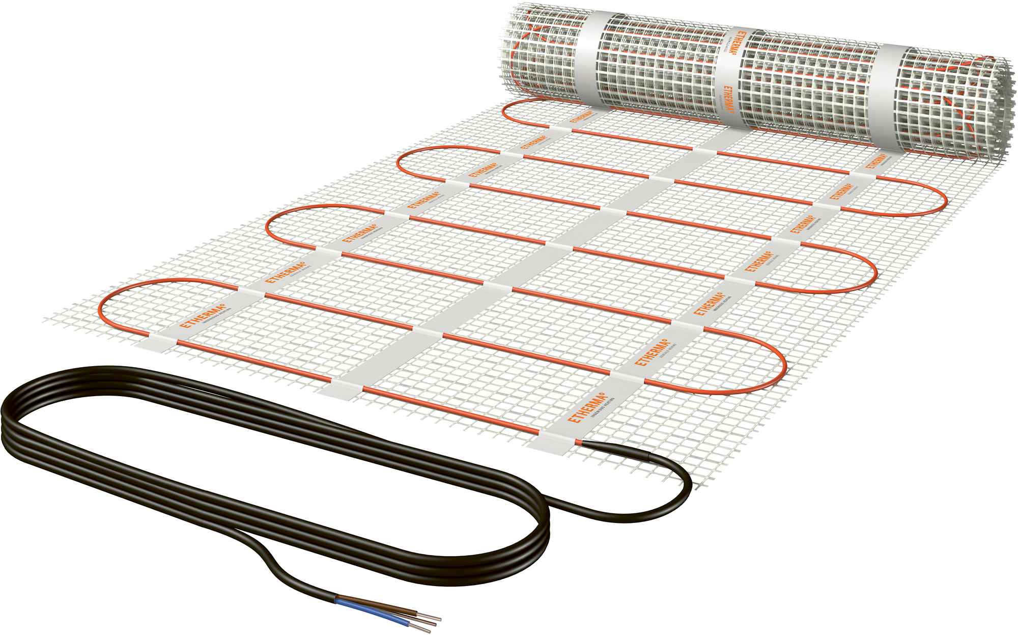 Dipol-Netzheizmatte 162-DS5-1400 Mattenmasse 50x1400 cm, P 160W/m2