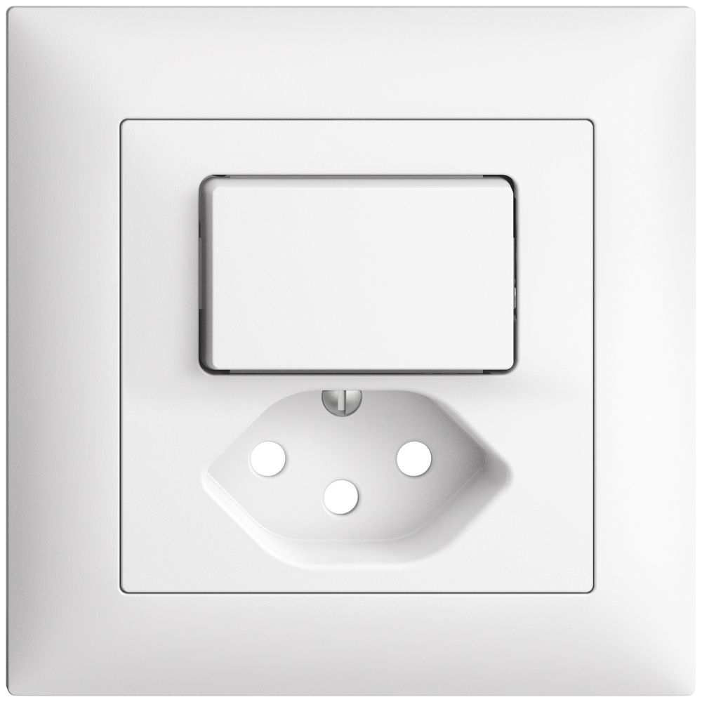 Frontset EDIZIOdue weiss 88×88mm T13