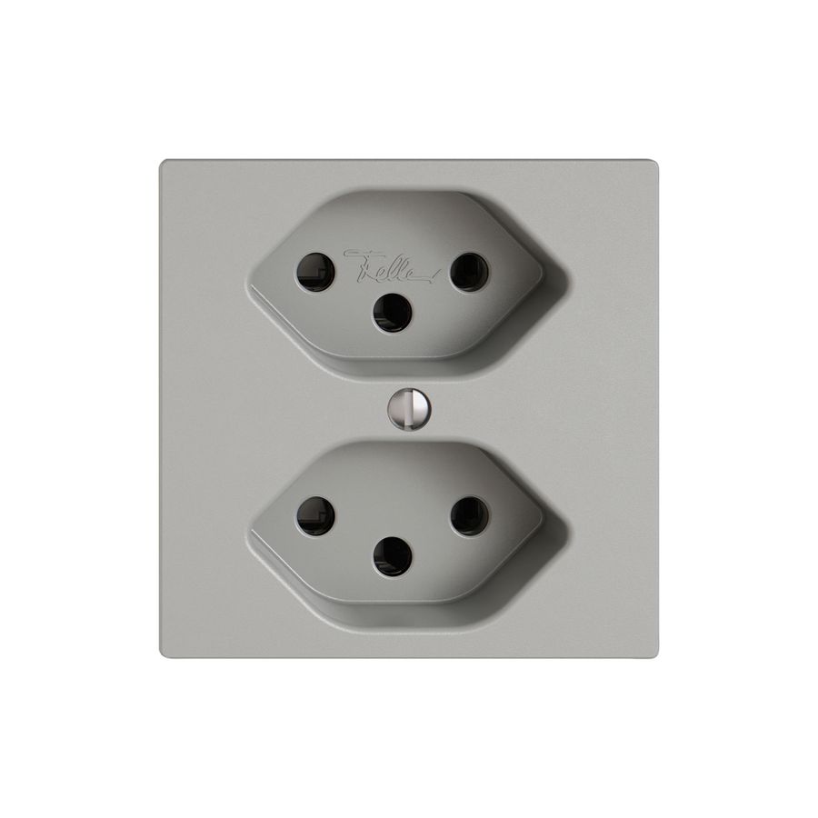 Presa EDIZIO.liv SNAPFIX® 2×T13 grc