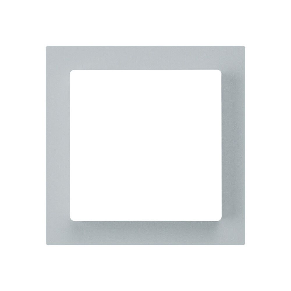 Frontplatte kallysto hellgrau 60×60mm für Druckschalter