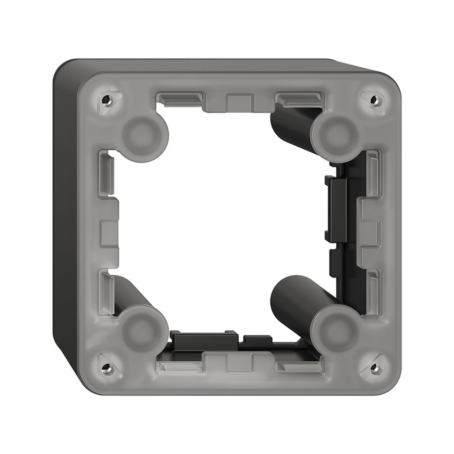 Telaio intermedio NEVO, H=33mm, per NAP.Q e NUP.Q, con guarnizione nera, ne