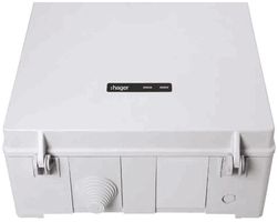 Hausanschlusskasten weber.hsa400 400A ein/ab Briden mit AEHSA ein 1×EFZ/ab EF