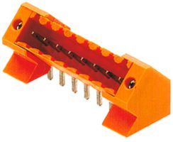Stiftleiste Weidmüller SL Flansch THT 3.5mm 10L 135° 3.2mm orange