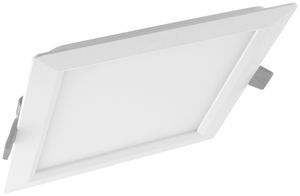 EB-LED-Downlight LDV SLIM SQUARE 210, 18W 3000K weiss
